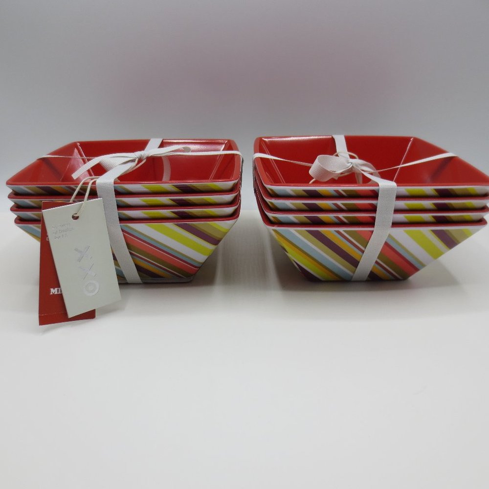 Missoni For Target 20 Years Melamine Cereal Bowl Set of 4 MultiColor Lot of 2